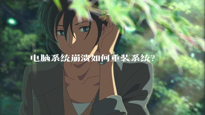 电脑系统崩溃如何重装系统？