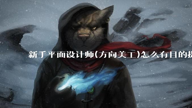 新手平面设计师(方向美工)怎么有目的提升设计能力？